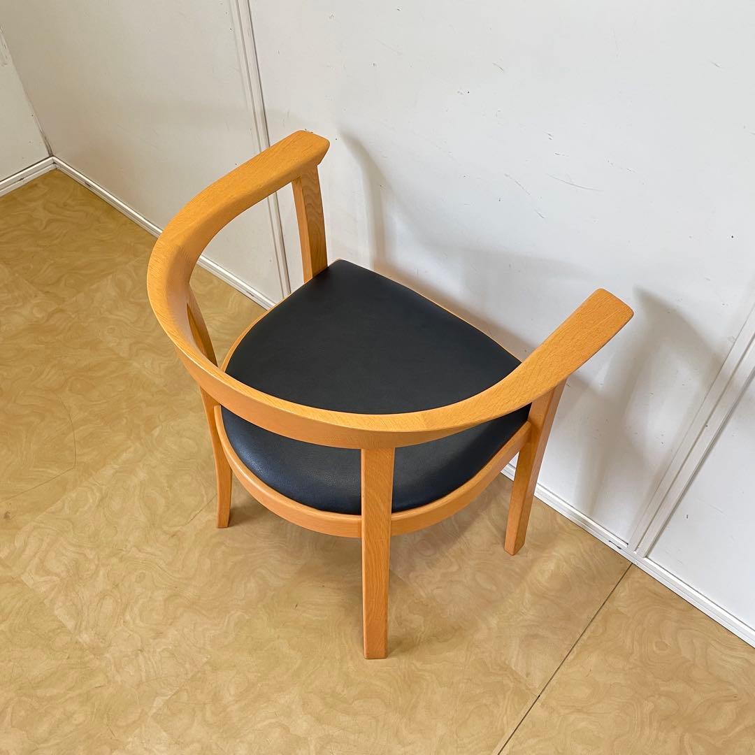 座面張替 カンディハウス アームチェア 椅子 チェア イス 北欧スタイル レザー