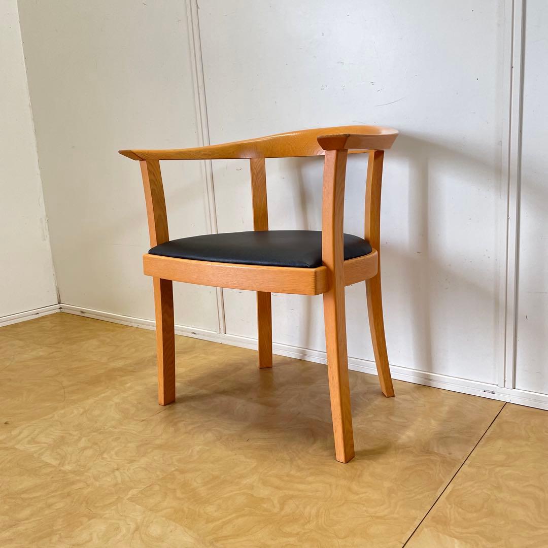 座面張替 カンディハウス アームチェア 椅子 チェア イス 北欧スタイル レザー