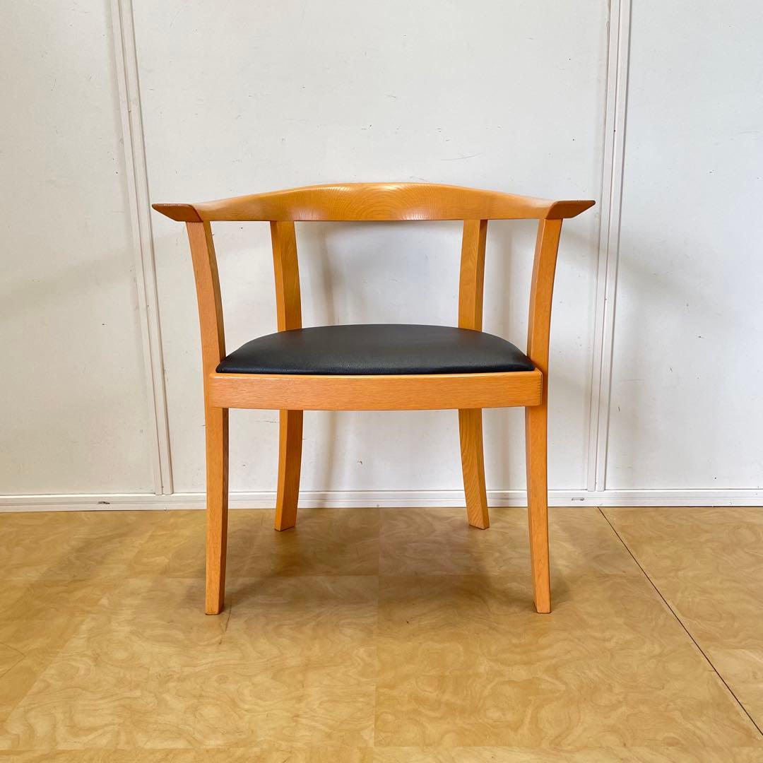 座面張替 カンディハウス アームチェア 椅子 チェア イス 北欧スタイル レザー