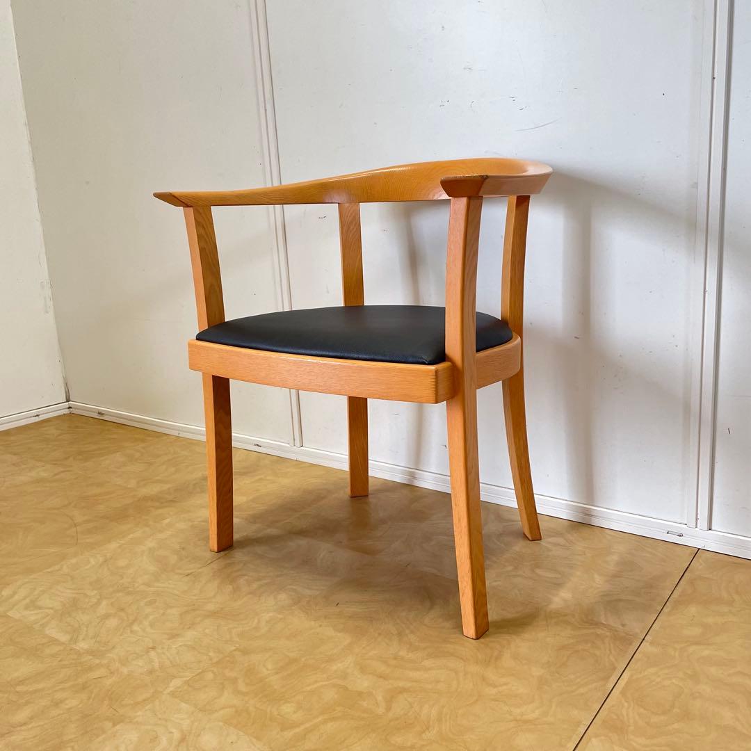 座面張替 カンディハウス アームチェア 椅子 チェア イス 北欧スタイル レザー