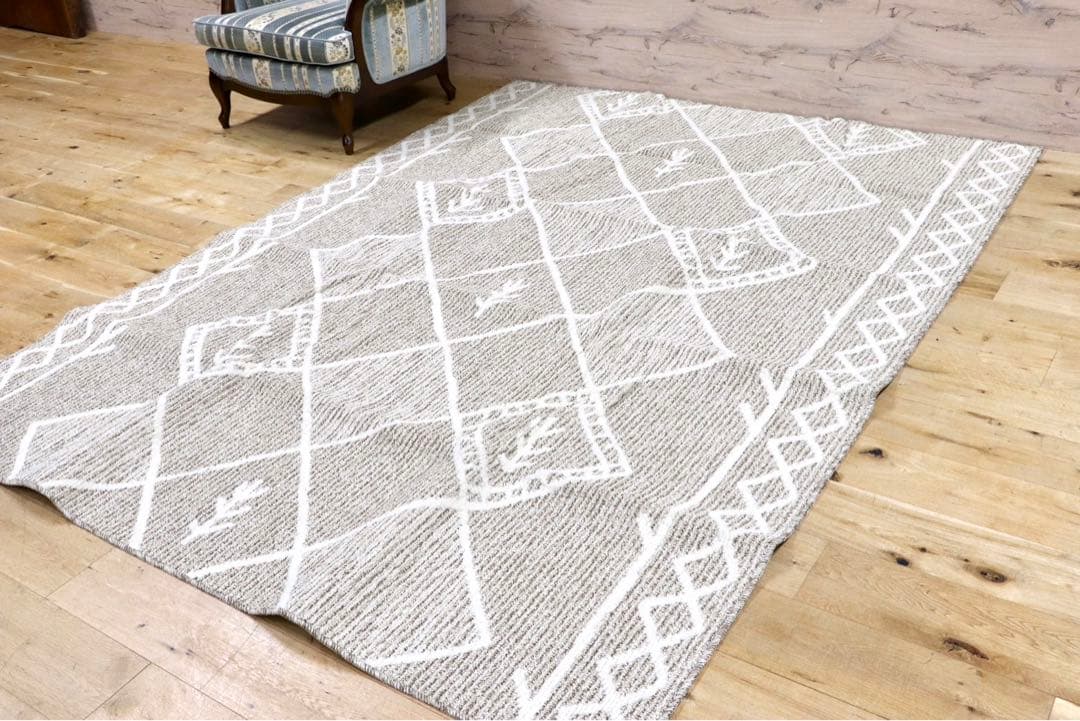 GMHH322F○日本カーペット工業会 カルム ポリプロピレン100% ブラウン