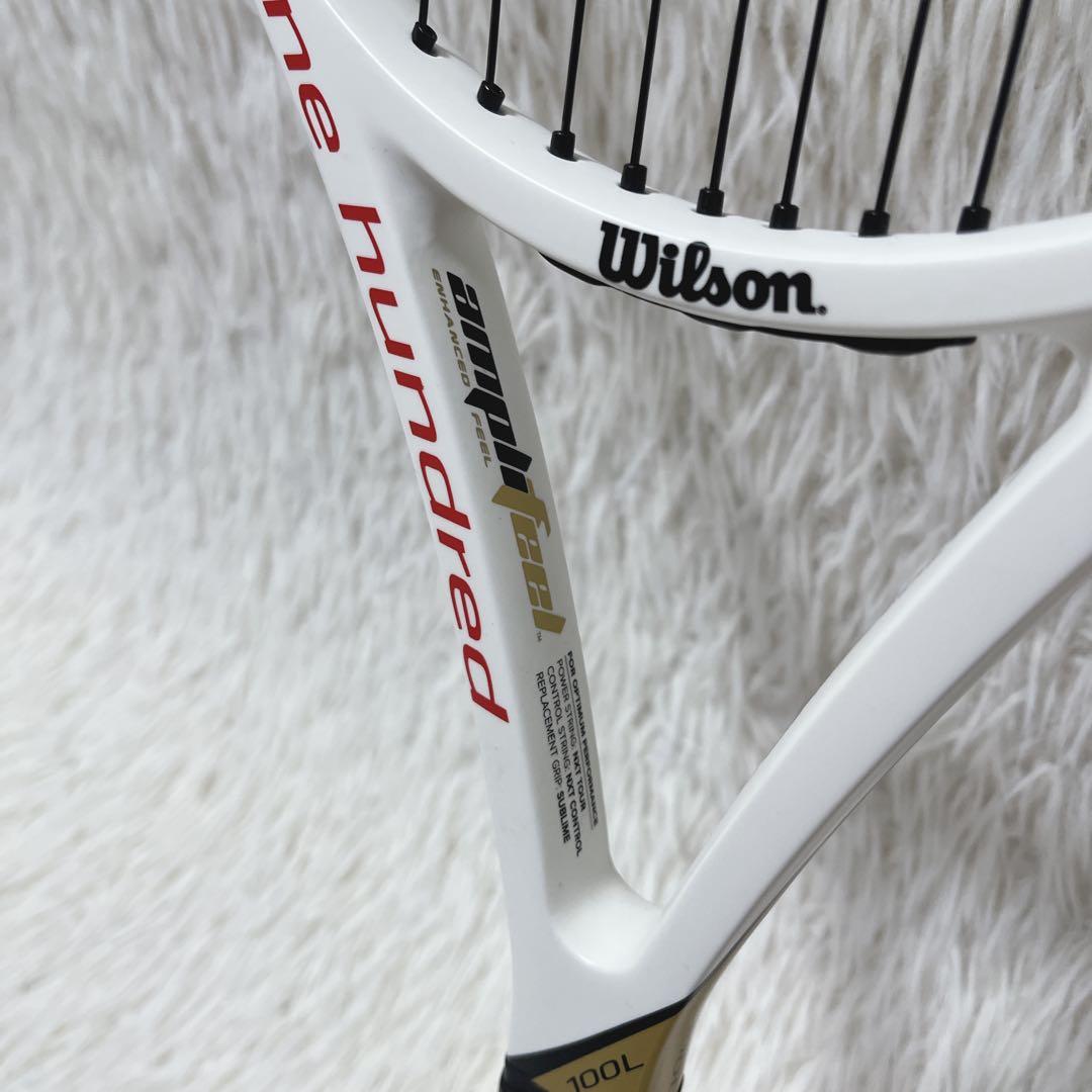 【美品】Wilson PROSTAFF 100Lテニスラケット　G2