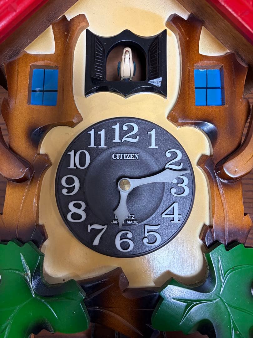 鳩時計　CITIZEN 壁掛け時計 レトロ