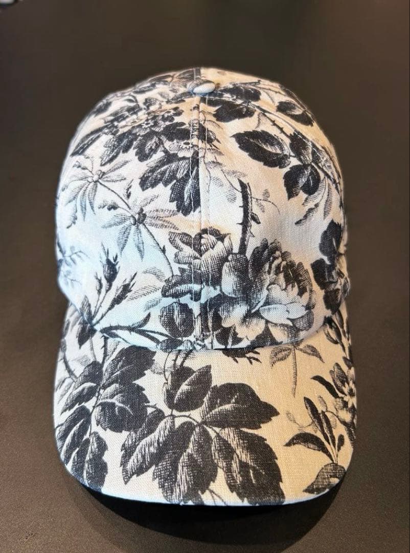 GUCCI flower cap ベースボールキャップ