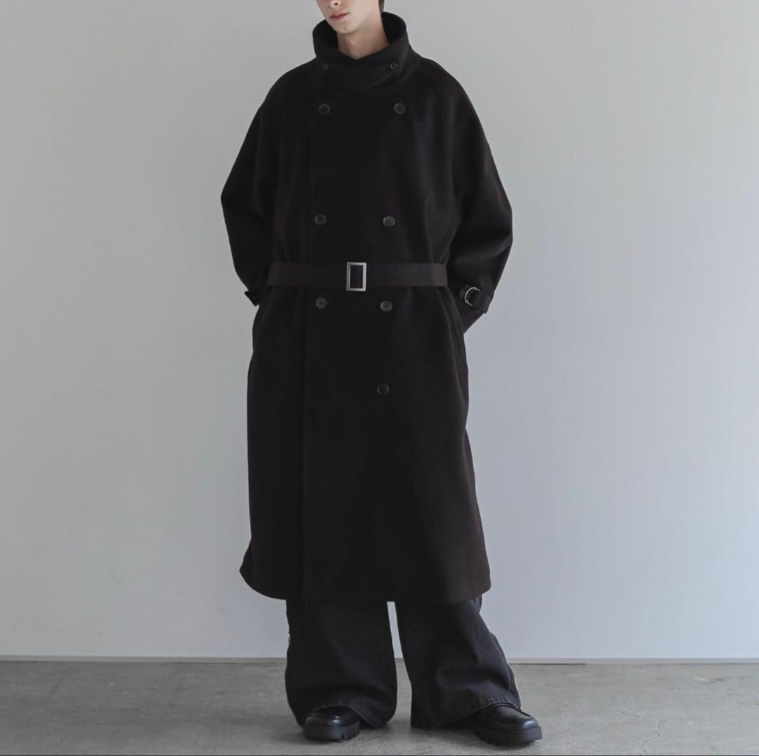 新品未使用　SOCCE ウール オーバーサイズ ロングコート ユニセックス