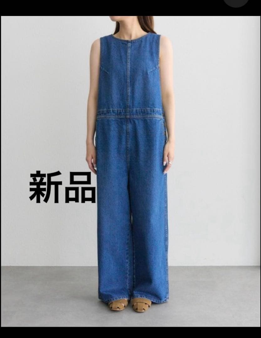 PUAL CE CIN ピュアルセシン　サロペット　アメスリサロペット　デニム