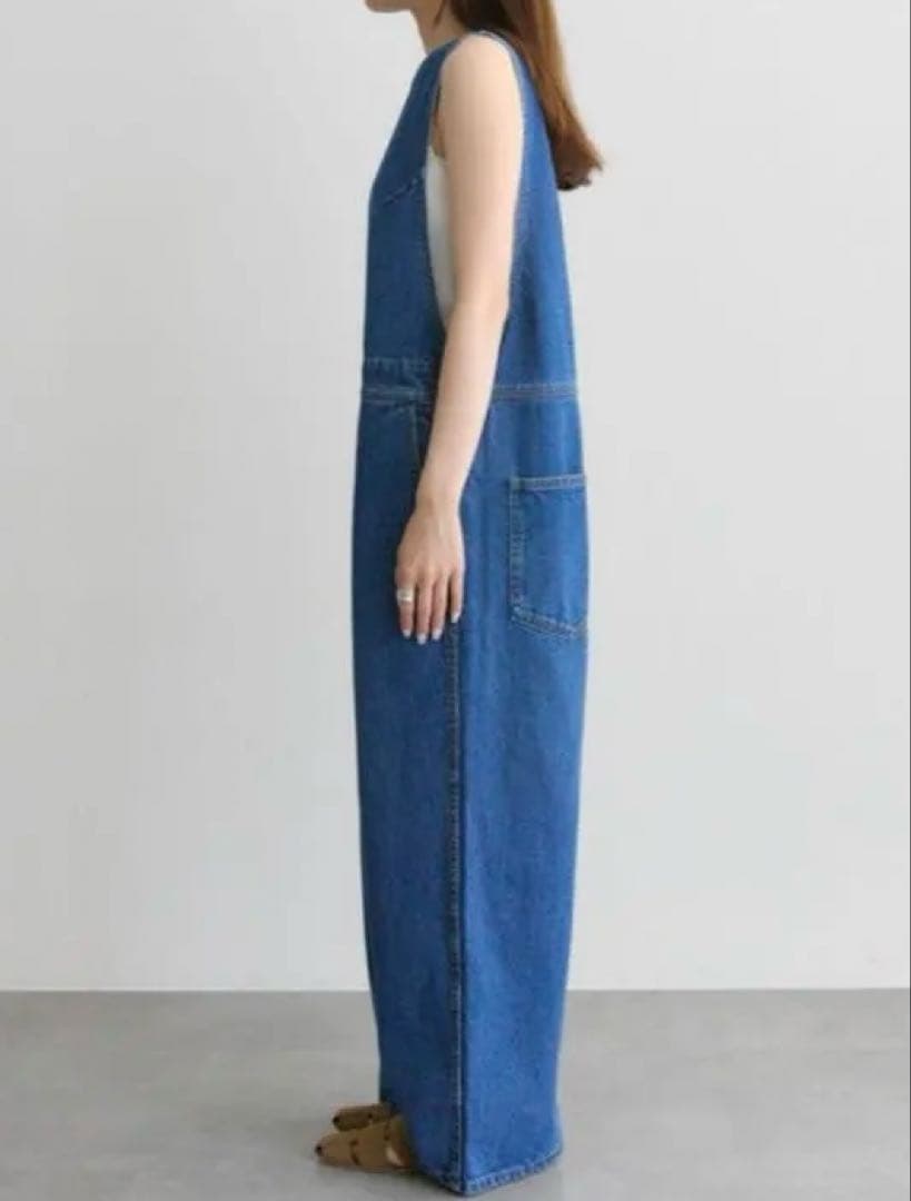 PUAL CE CIN ピュアルセシン　サロペット　アメスリサロペット　デニム