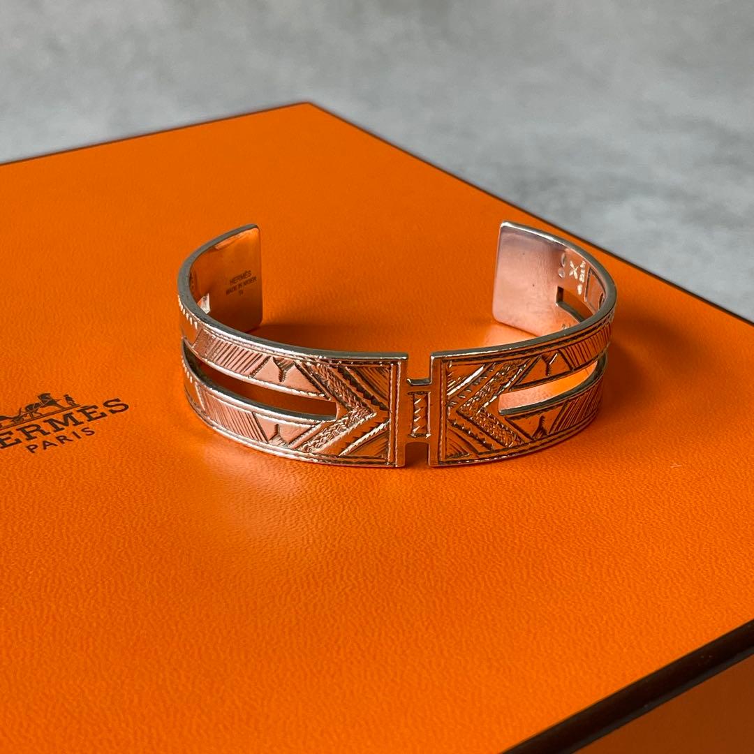 HERMES トゥアレグ バングル T4 925 エルメス Touareg