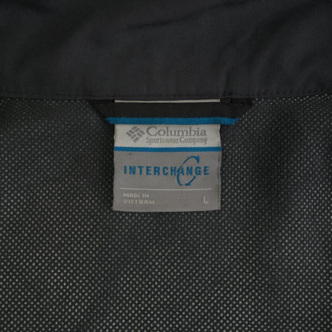 Columbia コロンビア ナイロンマウンテンパーカー ライナー付き 黒　L