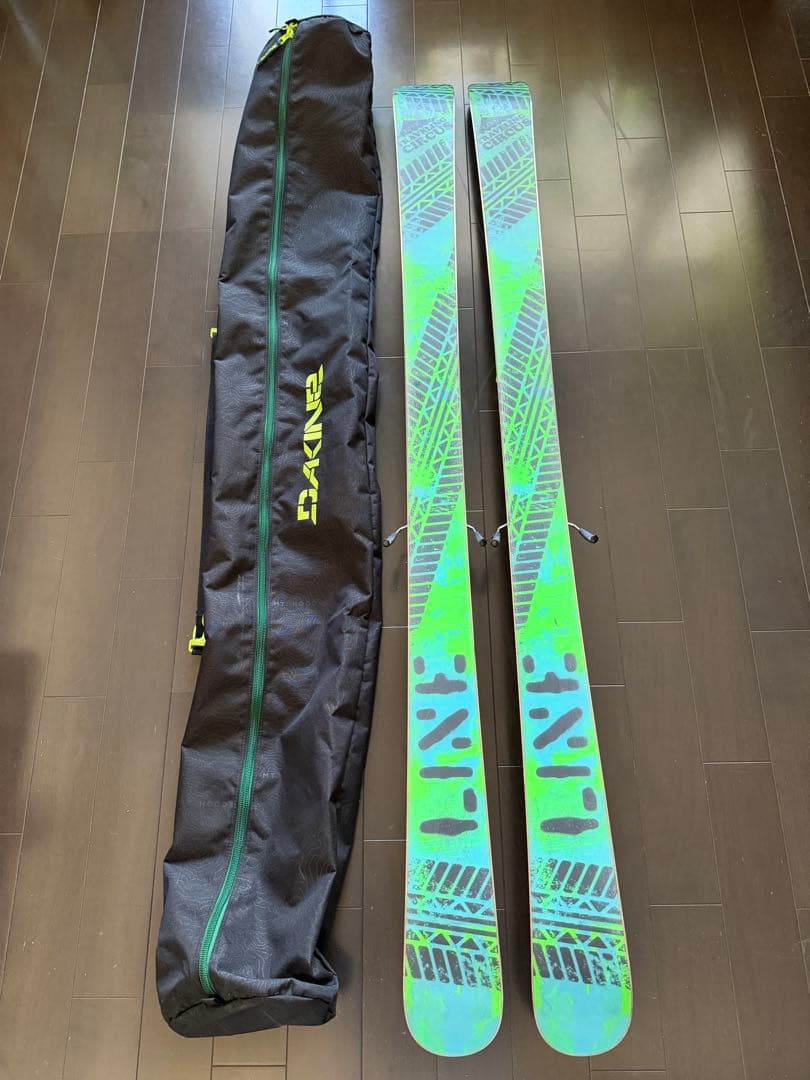 LINE スキー板　ビンディング　ケース　3点セット