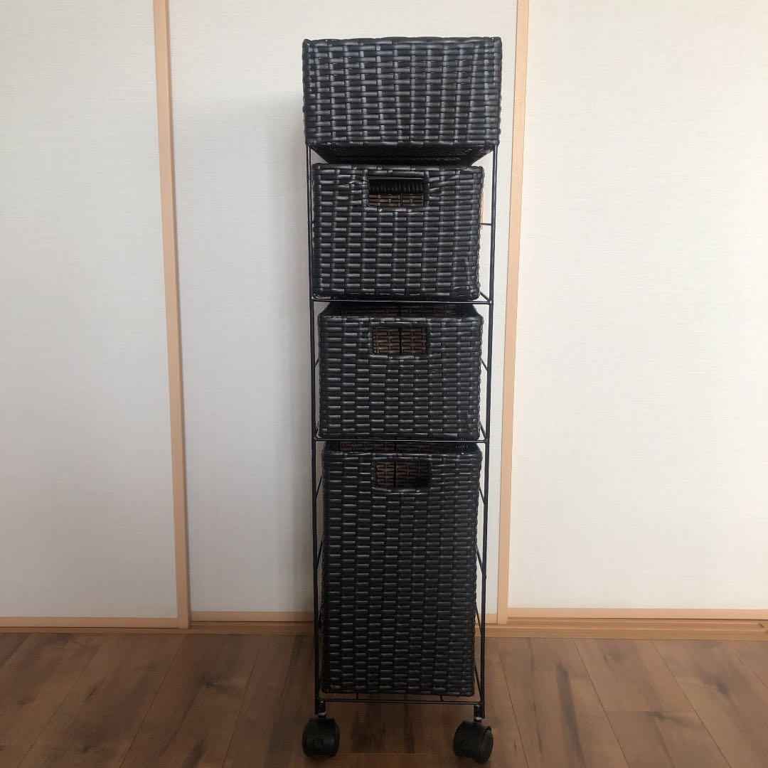 ランドリーチェスト　引き出し3段