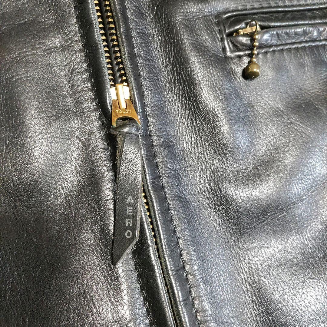 【牛革】【40サイズ】エアロレザー AERO LEATHER ハイウェイマン