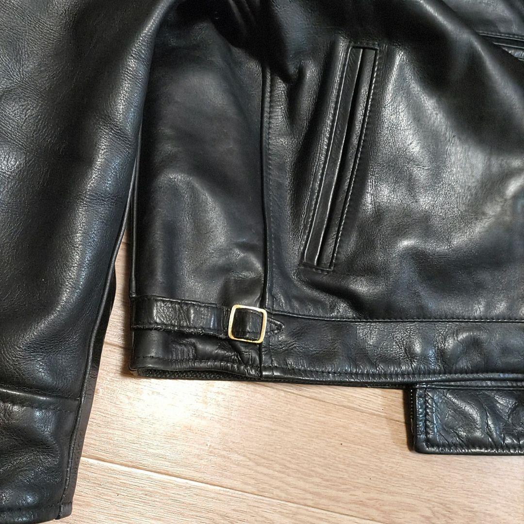 【牛革】【40サイズ】エアロレザー AERO LEATHER ハイウェイマン