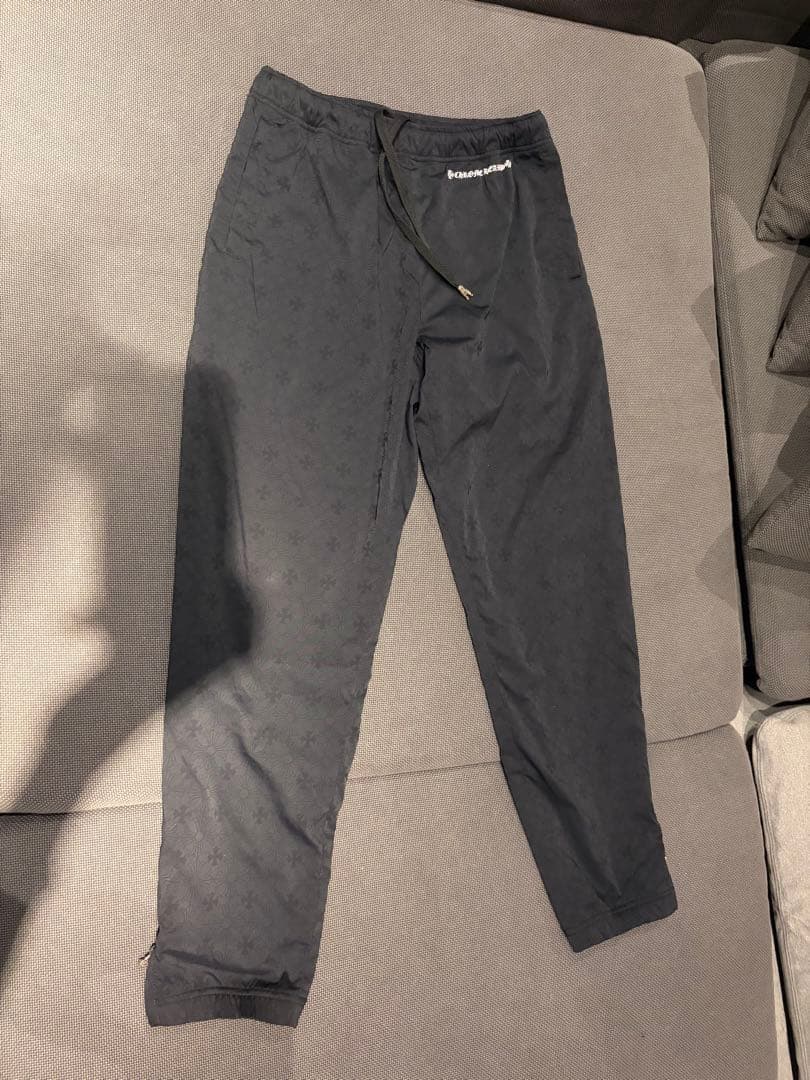 クロムハーツ　Ch+総柄　ナイロントラックパンツ