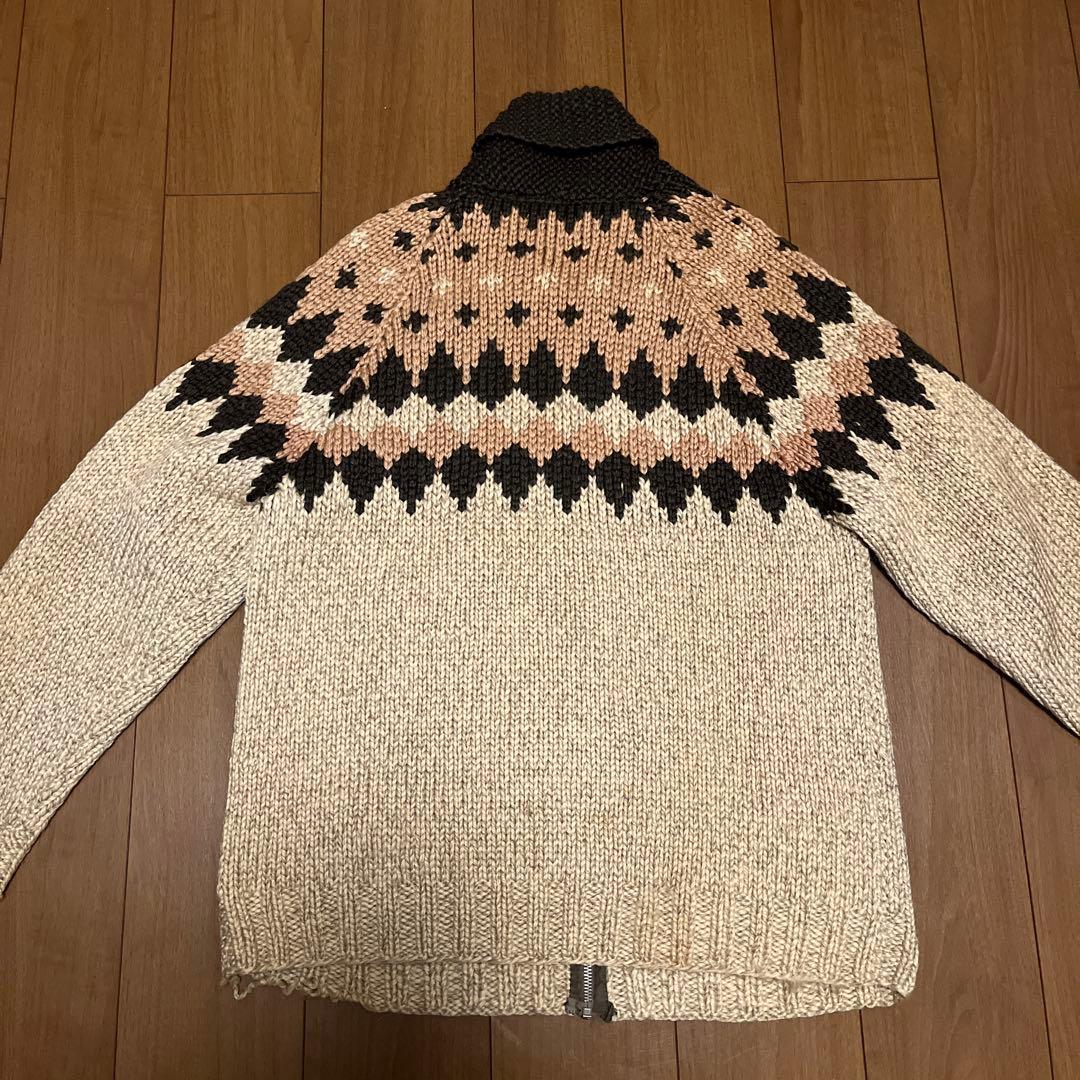 カウチンカーディガン 推定60s Lightning zip
