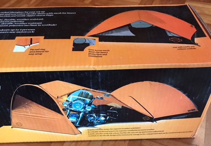 最終値下げ❗️ハーレーダビッドソン テント　バイカー ライダー