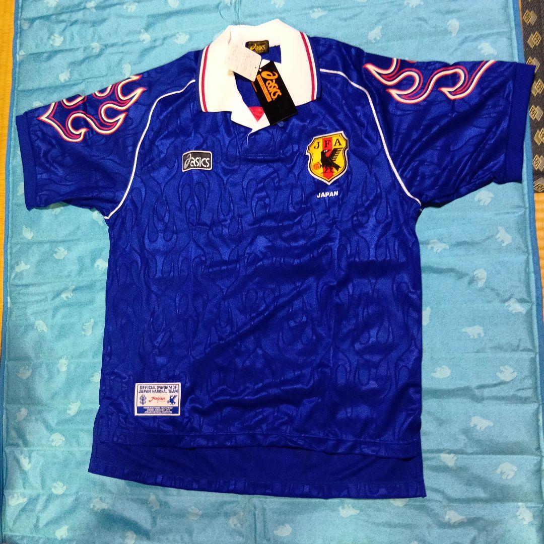 asics 1998年日本代表 フレイムデザイン ポロシャツ　タグ付き