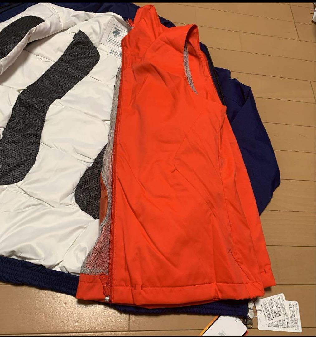 新品Ｍ デサントGOLF ベスト付き ダウン90% 定価　64,900円