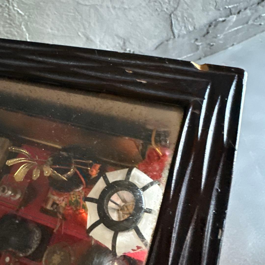 最終お値下げ❣️希少品ヴィンテージ　ミニお雛様5段飾り　木目込み人形