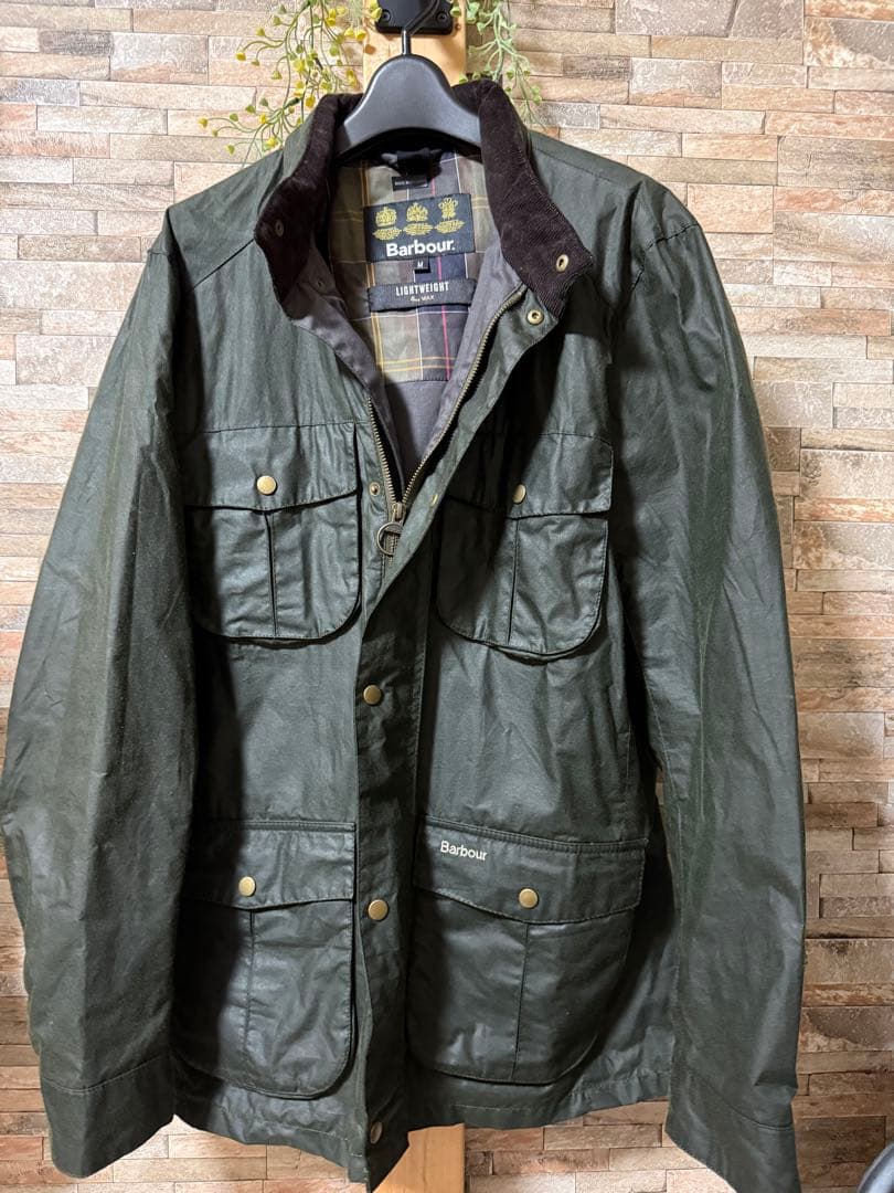 Barbour バブアー　LIGHTWEIGHT 4oz WAX オイルドコート