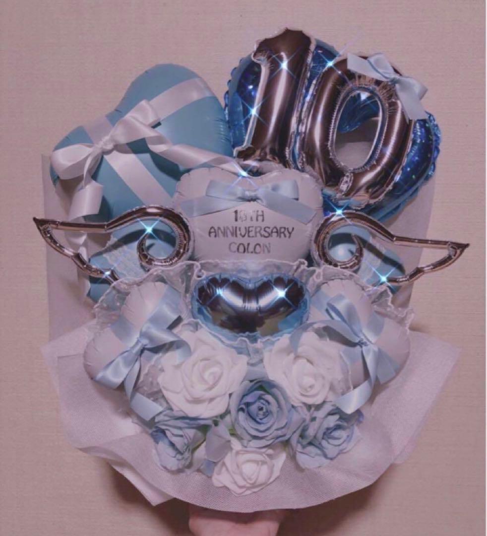 わん生誕祭　バルーンアレンジ バルーンブーケ　推し　フラスタ　卓フラ