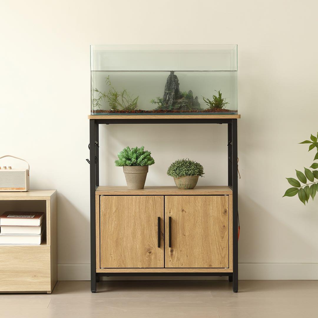 【新品】耐荷重120kg 頑丈水槽台 60cm幅 3段収納