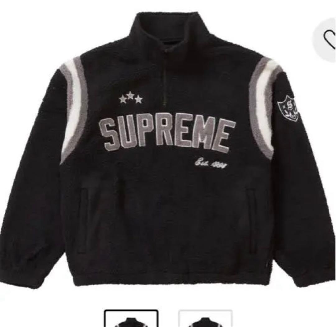 ジャケット・アウター supreme Arc Half Zip Fleece Pullover XL