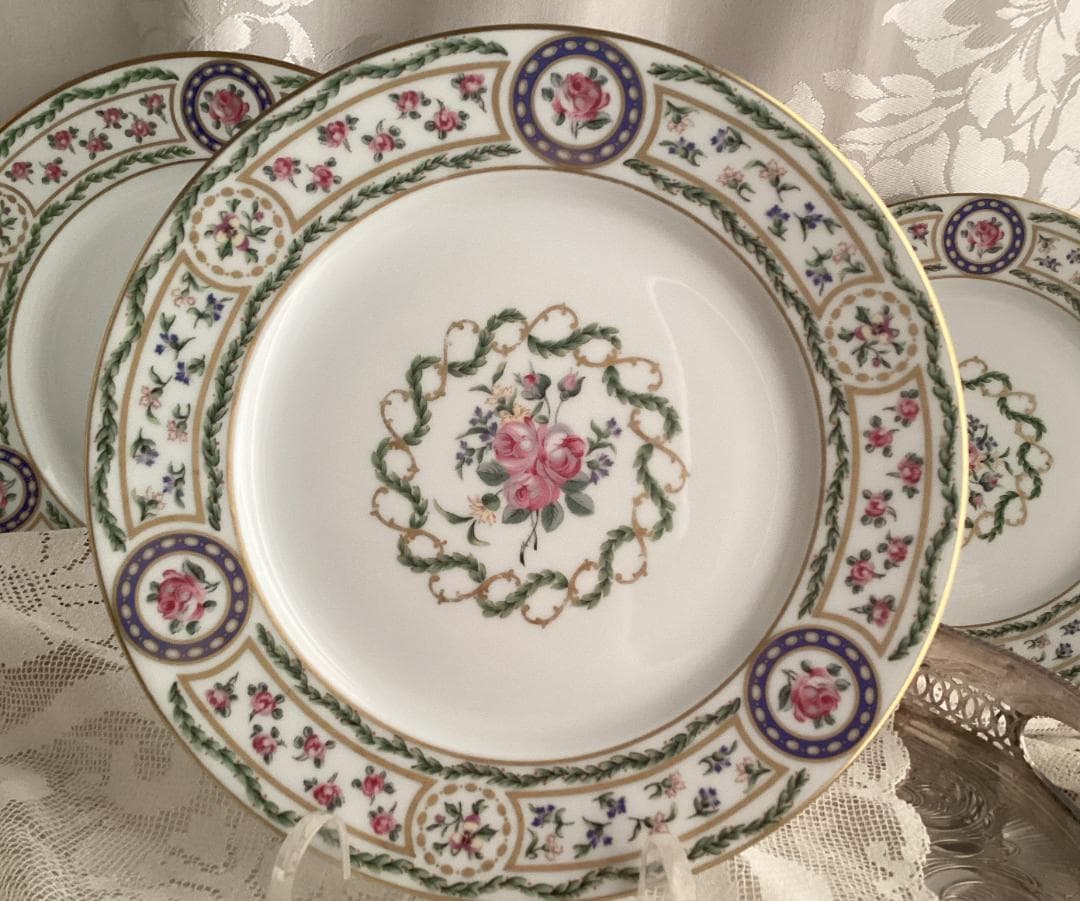 ♡リモージュ アヴィランド ルーヴシエンヌ プレート21.7㎝ ＃D♡