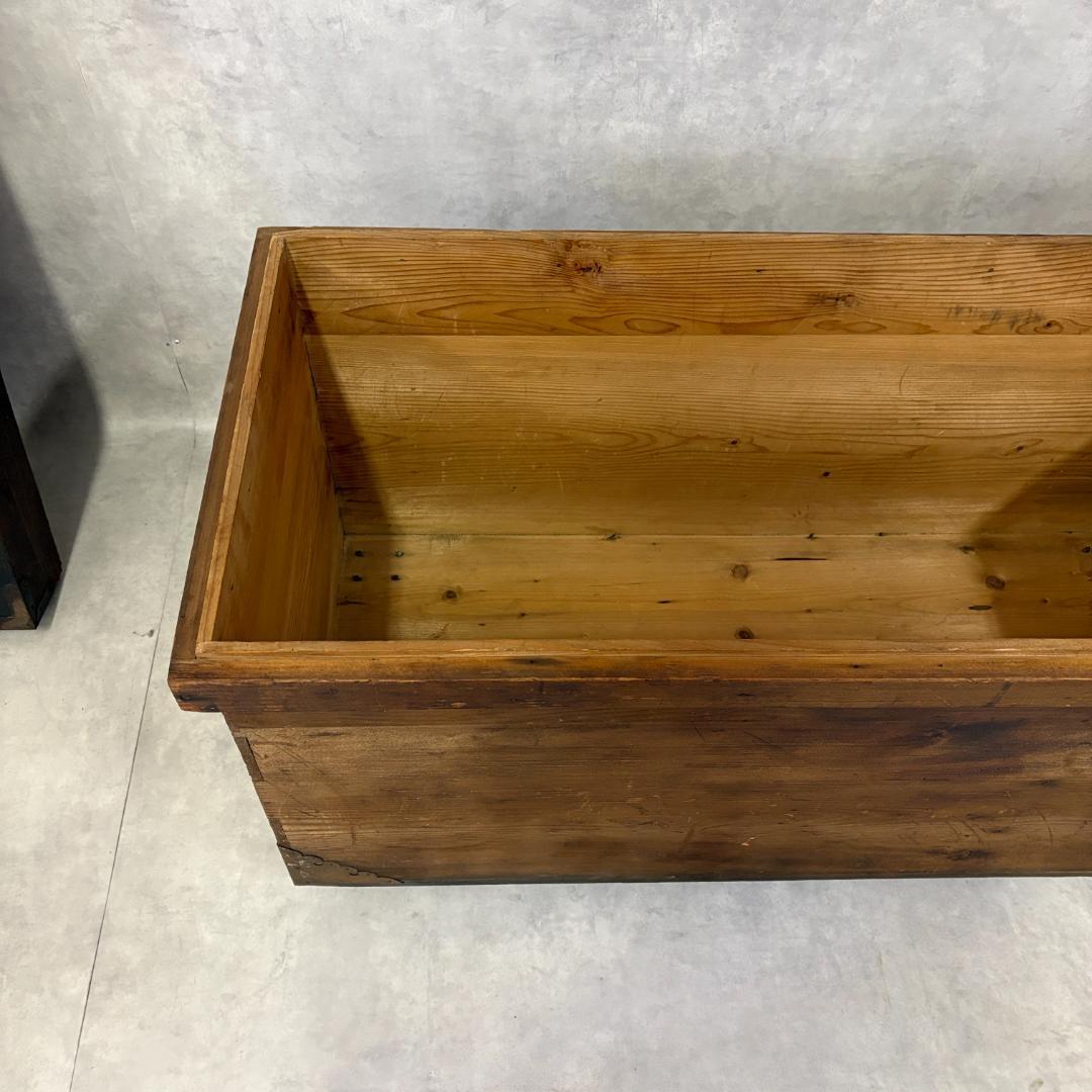 アンティーク木箱 無垢材 古道具