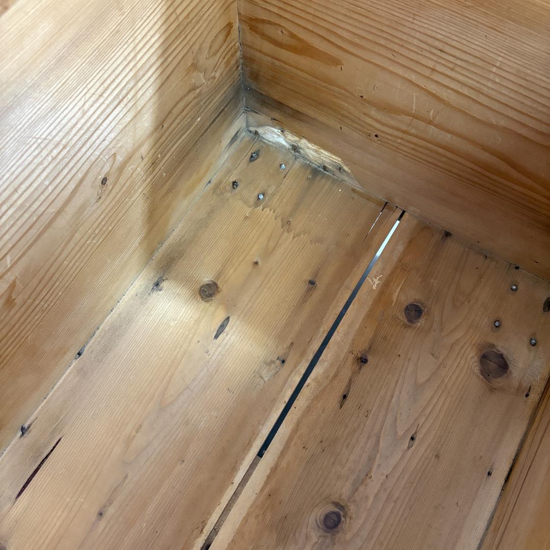 アンティーク木箱 無垢材 古道具