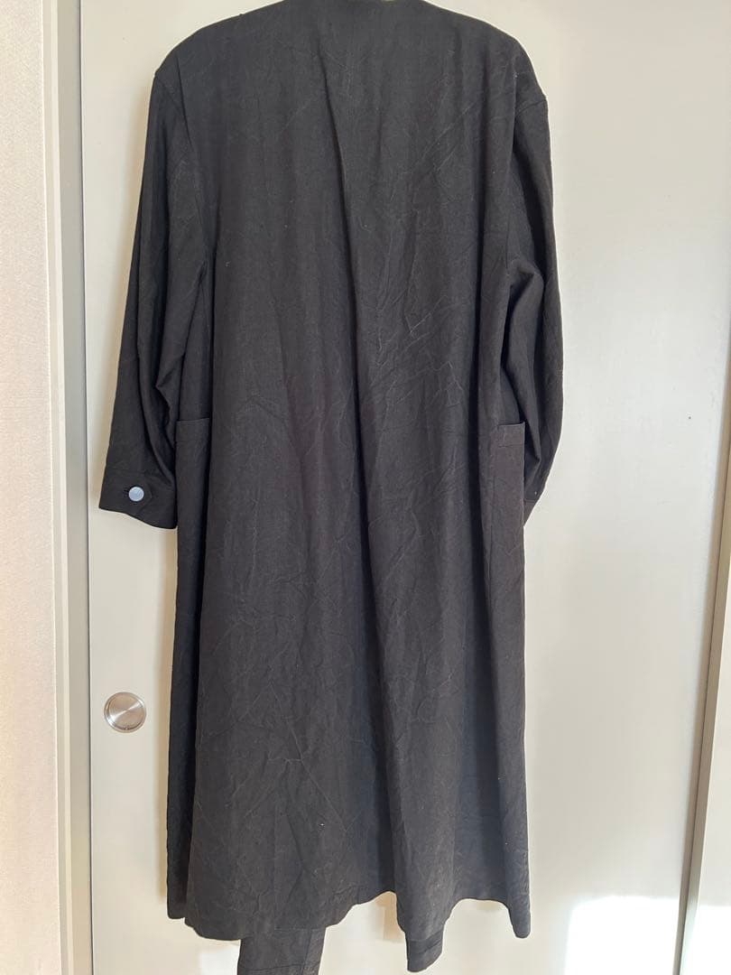 Fumika uchida コート　リネンコート　フミカウチダ　ウチダフミカ