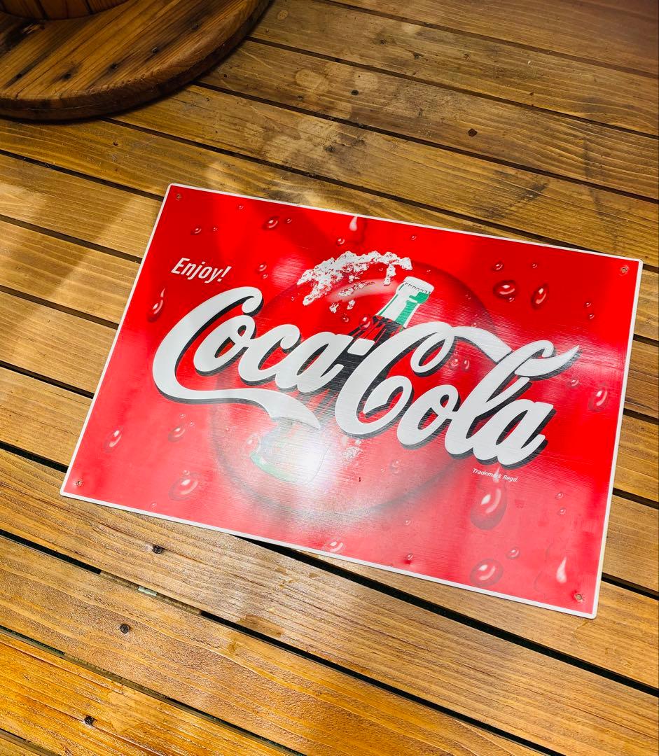 コカコーラホウロウ看板