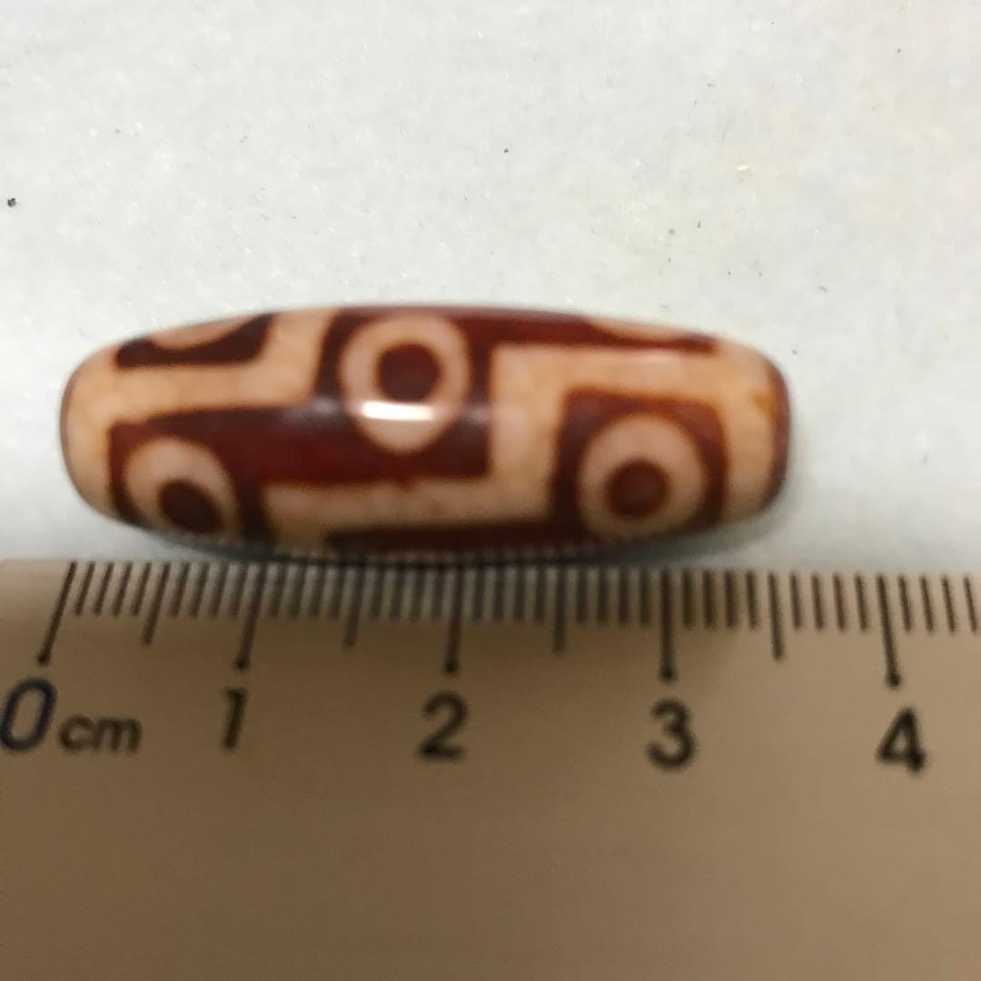 超激レア珍品‼︎ 赤龍紋　九眼天珠　中 お年玉価格でスタート!(^^)!