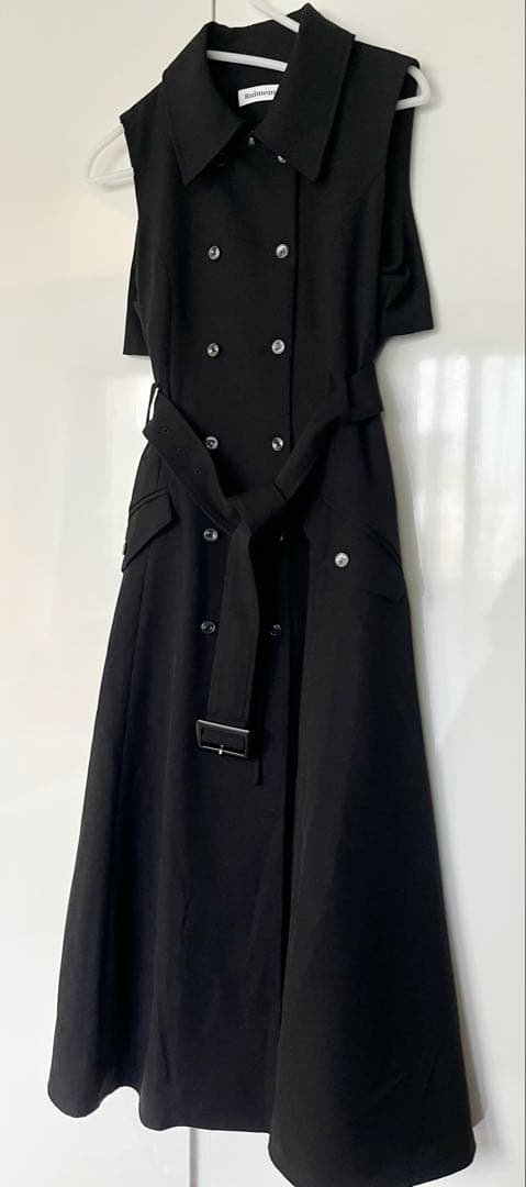Ruimeme トレンチドレス Sleeveless trench dress