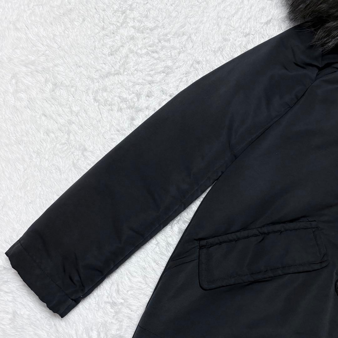 【美品】グレースコンチネンタル 3way 切り替え ダウンコート ラクーンファー