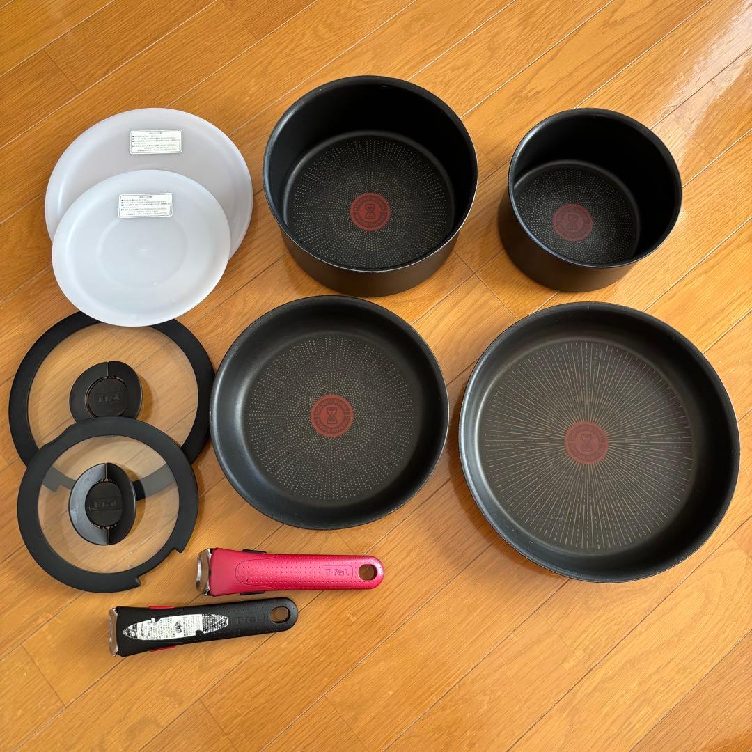 ティファール10点セット（直火＆IH対応）