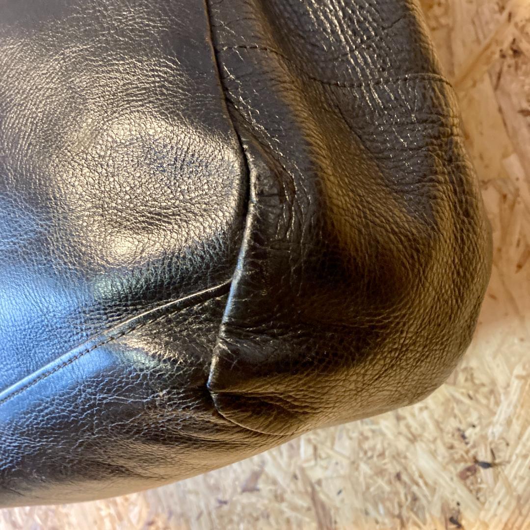 ジョーマッコイ 豊岡鞄のコラボレザートートバッグ　レザークリーニング済