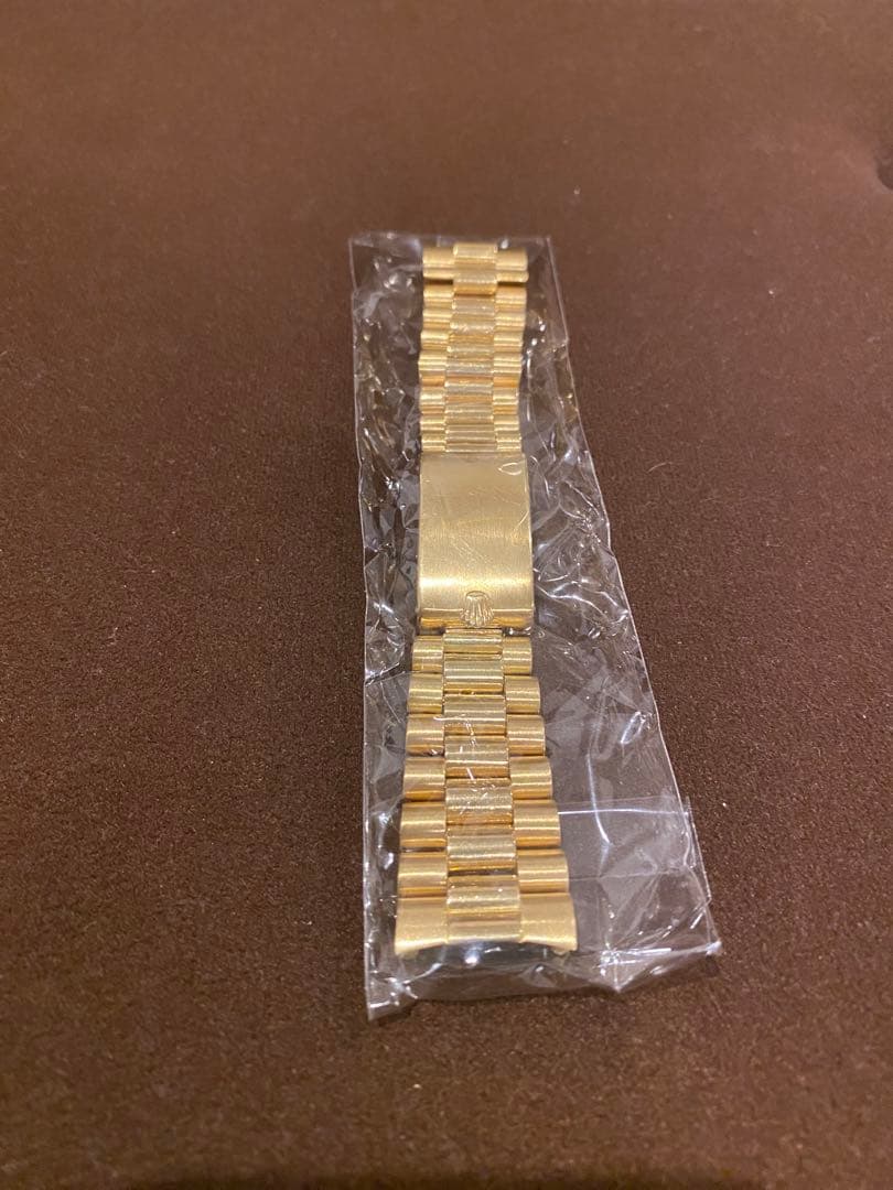 ロレックス　ヴィンテージ デイデイトブレスレットYG無垢Ref1803/8