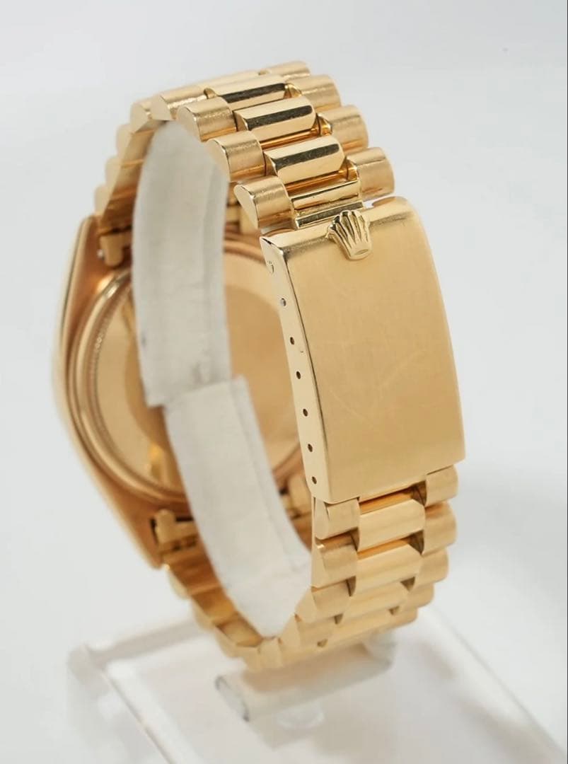 ロレックス　ヴィンテージ デイデイトブレスレットYG無垢Ref1803/8