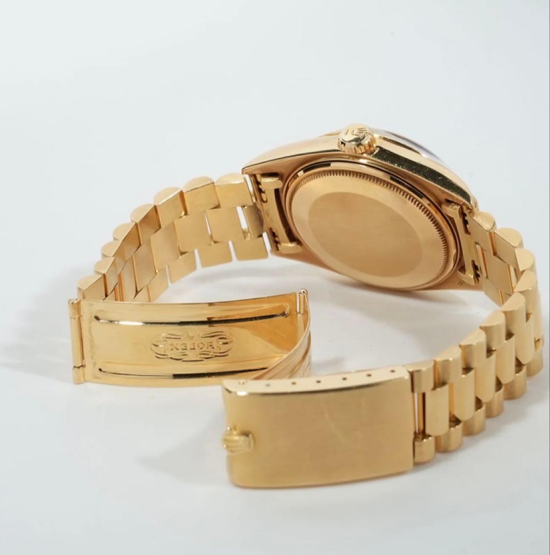 ロレックス　ヴィンテージ デイデイトブレスレットYG無垢Ref1803/8