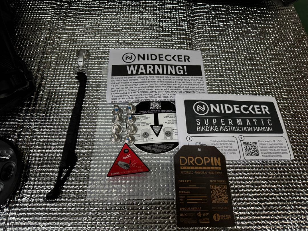 NIDECKER SUPERMATIC Lサイズ ナイデッカースーパーマチック