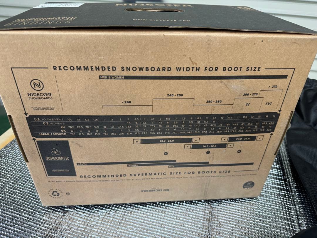 NIDECKER SUPERMATIC Lサイズ ナイデッカースーパーマチック