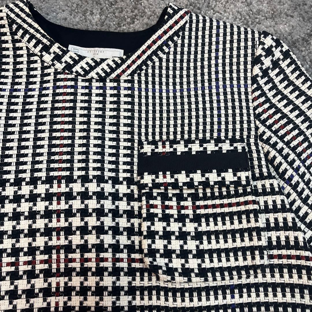 sacai 半袖 トップス 2★サカイ ブラウス バーニーズNY