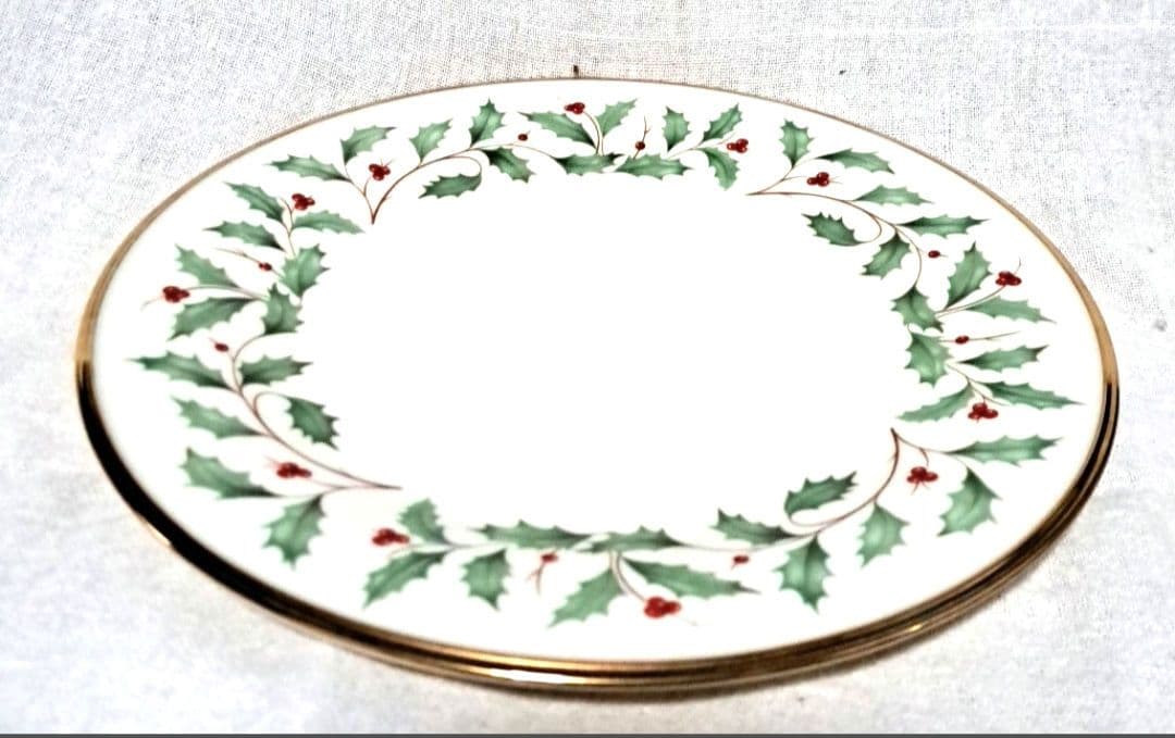 【未使用】レノックス　ホリデー　ディナープレート　Lenox 大皿　２枚29cm