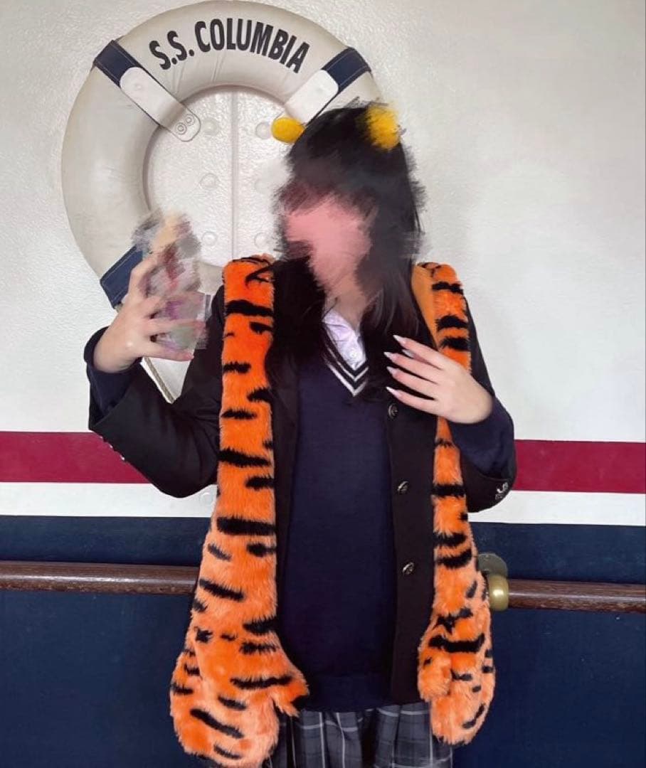 値下げしました！！マフラーキャップ ティガー