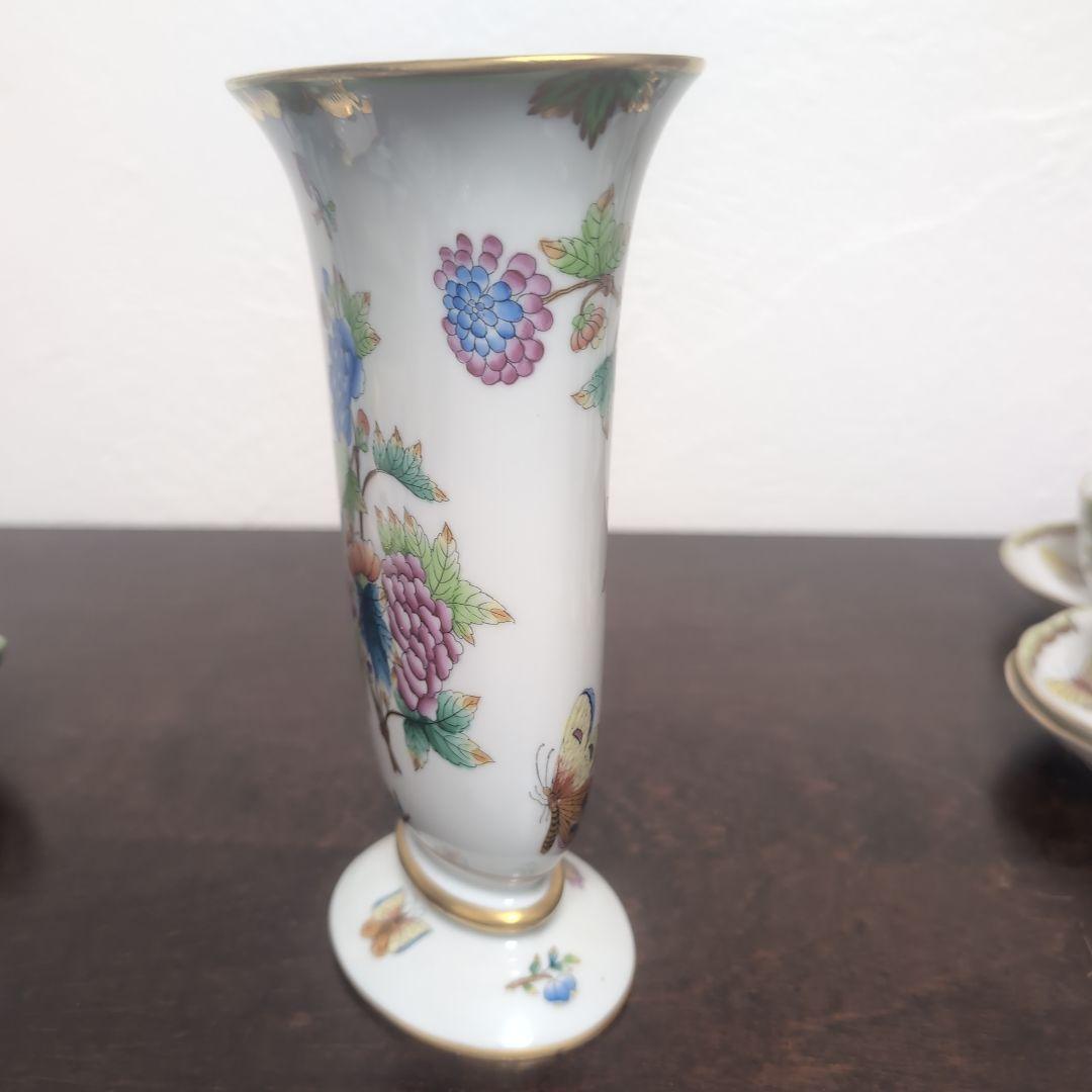 ヘレンド　ヴィクトリアブーケ　花瓶　フラワーベース　大サイズ　置物