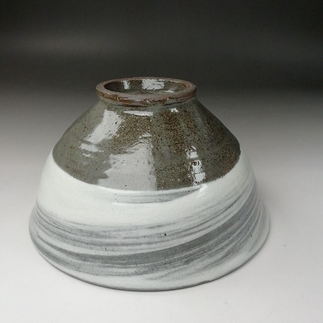 Ｔ２５３　茶碗　『唐津刷毛目茶碗』『中里隆』　共箱　抹茶碗　茶道具