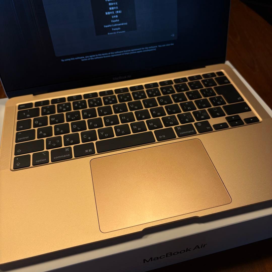 最終値下‼️【ジャンク品】MacBook Air 2020／M1／8GB 液晶損傷