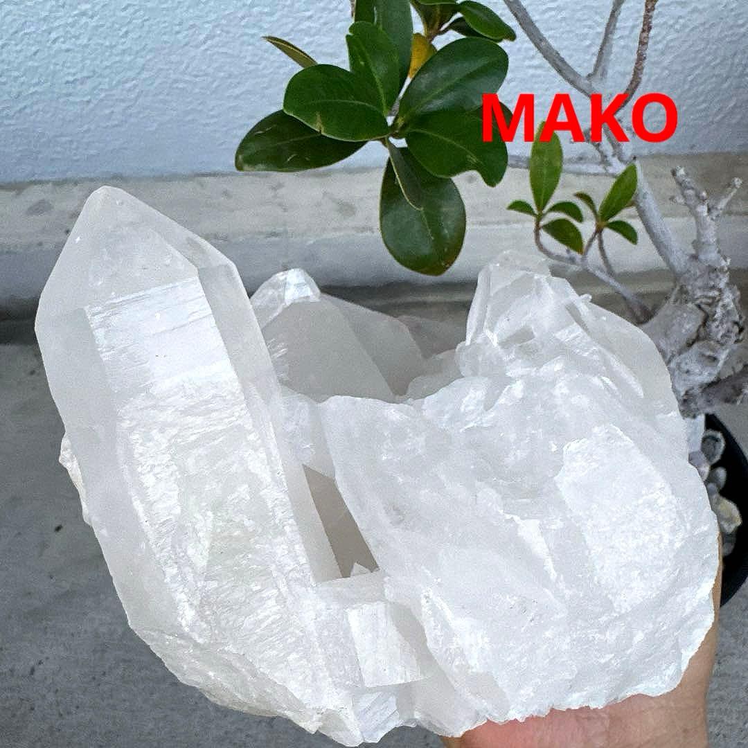 M1728☆水晶クラスター2.4Kg☆天然石　原石☆N50116-B