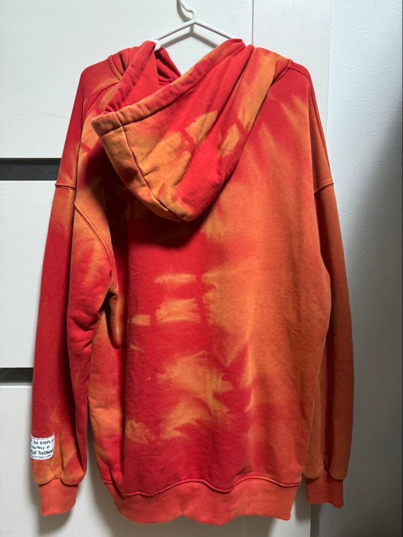 ド*画様 GALLERY DEPT. オレンジグラデーションパーカー